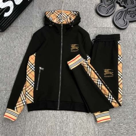 blue burberry tracksuit|men burberry sale.